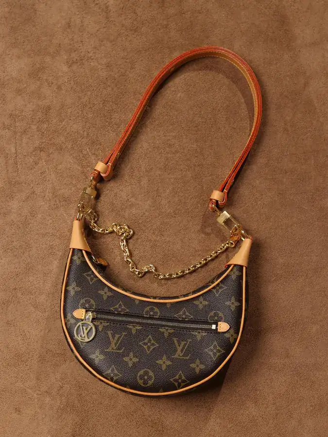 LOOP Half Moon Croissant Bag by Nicolas Ghesquière