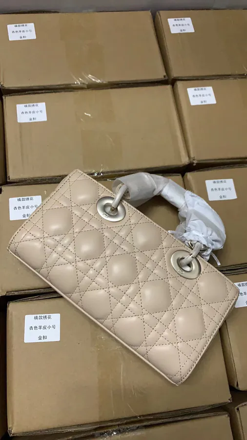 Lady D Joy Handbag in Peach
