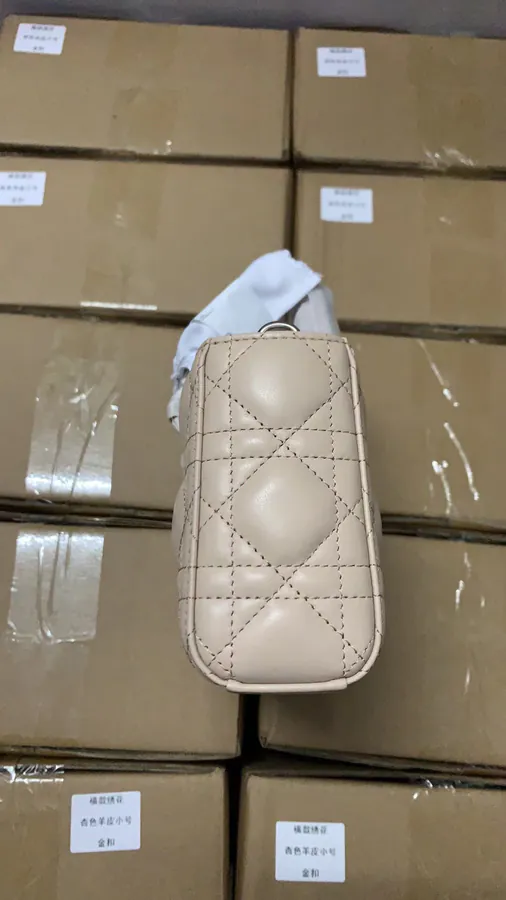 Lady D Joy Handbag in Peach
