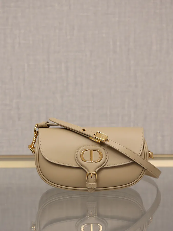 Bobby East West Handbag Natural Gray Gloss Calfskin, Exclusive Channel,腋下包