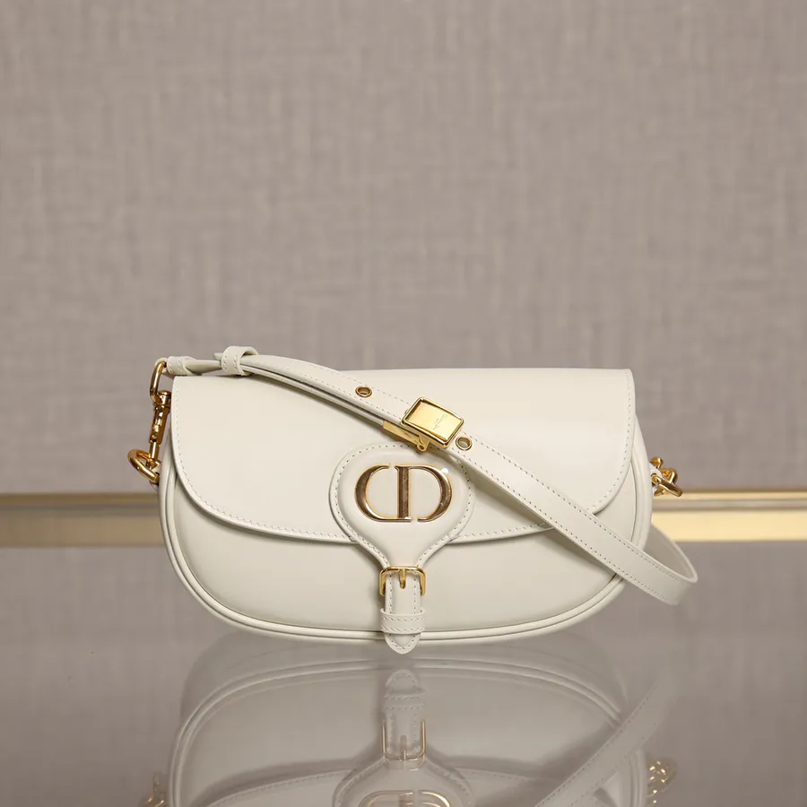 Bobby East West Crossbody Bag in Cream Suede