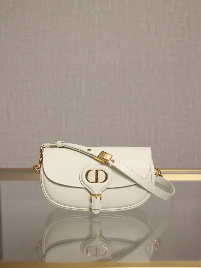 Bobby East West Crossbody Bag in Cream Suede