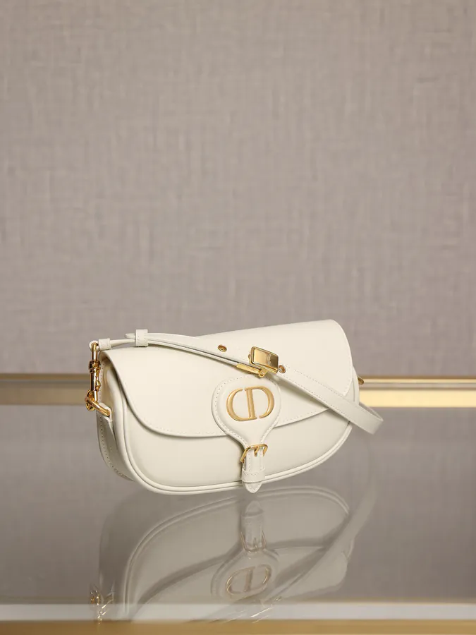Bobby East West Crossbody Bag in Cream Suede