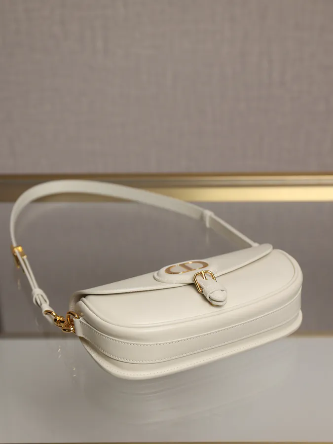 Bobby East West Crossbody Bag in Cream Suede