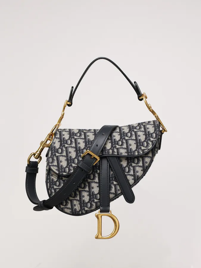 Maria Grazia Chiuri Mini Saddle Bag with Strap
