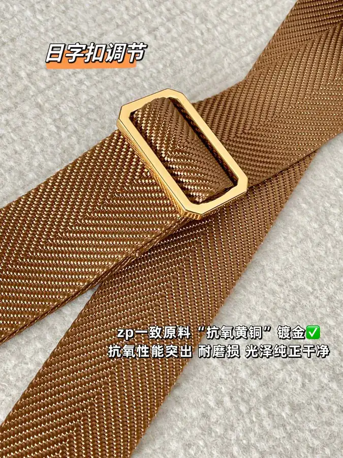 M Shoulder Strap Handmade Grained Calfskin with Nappa Leather and Anti Oxidation Gold Brass Hook