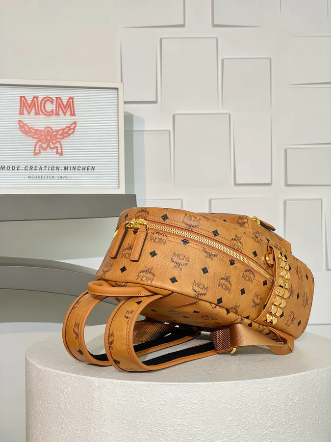 MMM Star Visetos Upgraded Backpack Cognac