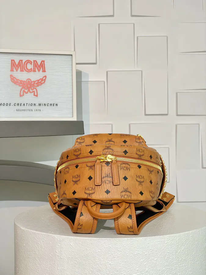 MMM Star Visetos Upgraded Backpack Cognac