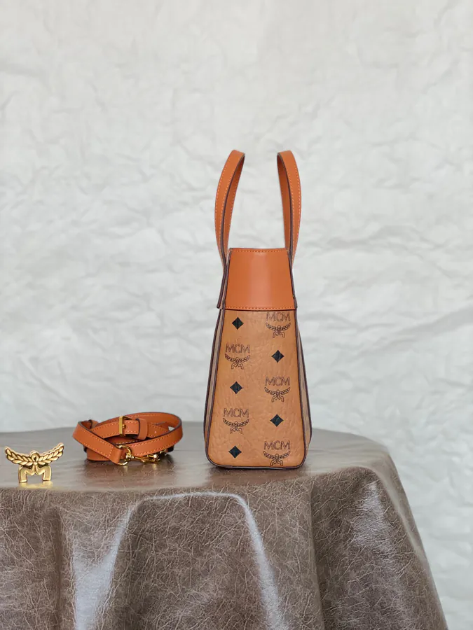 MCM Aren Visetos Mini Crossbody Bag