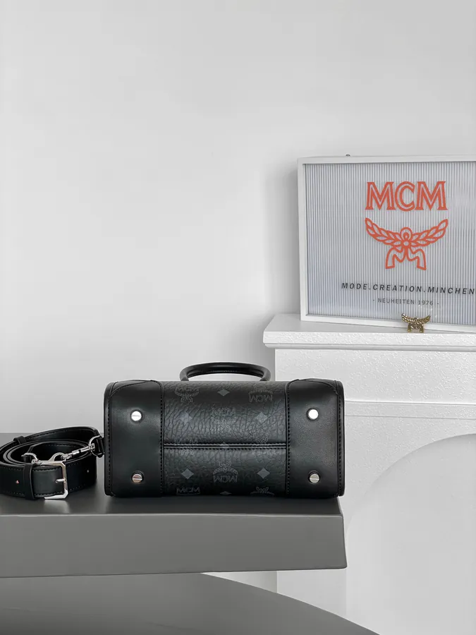 MCM München Visetos Mini Tote Bag