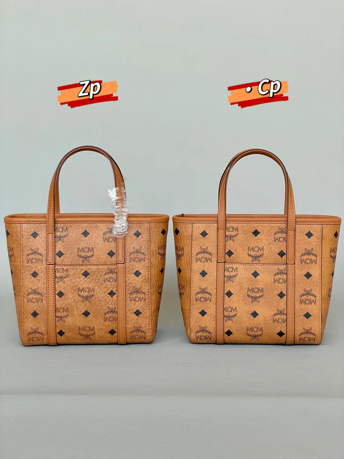 MCM Aren Mini New Canvas Tote Bag