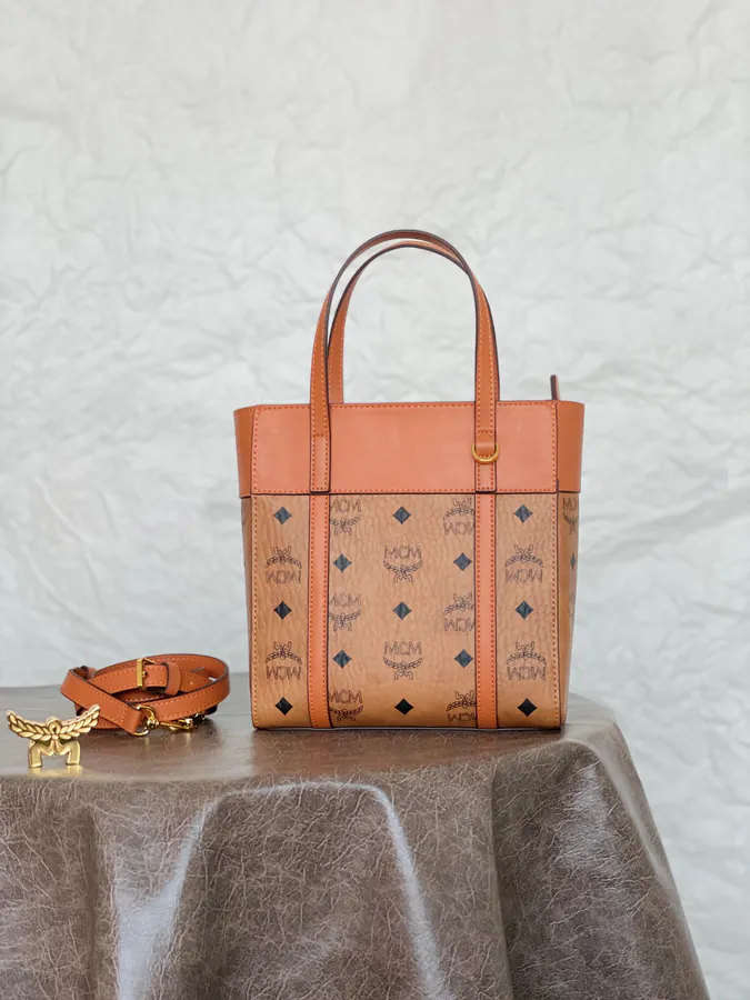 MCM Aren Visetos Mini Crossbody Bag