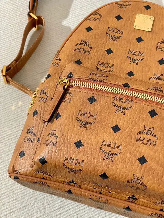 Leather Visetos Bucket Bag