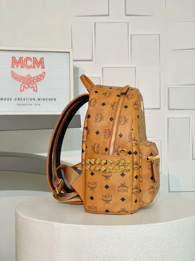 MCM Stark Visitos Upgraded Mini Backpack