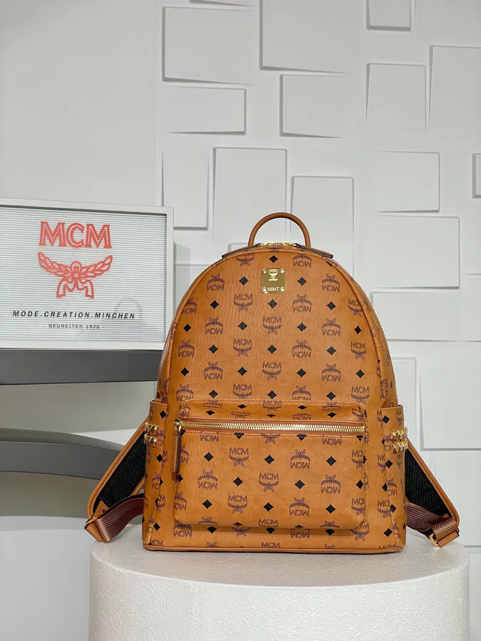 MCM Star Visitos Medium Backpack