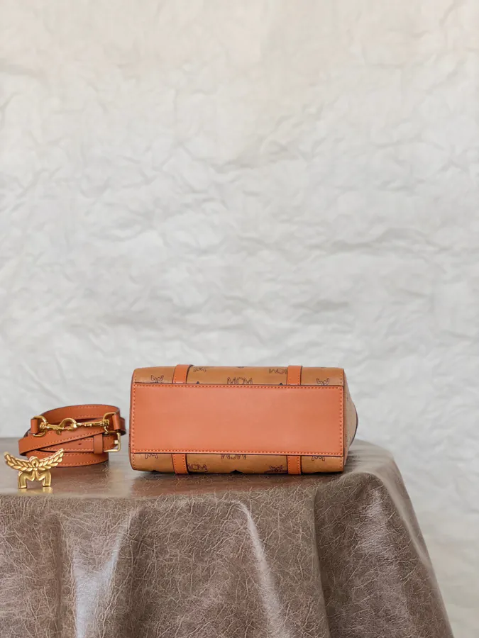 MCM Aren Visetos Mini Crossbody Bag