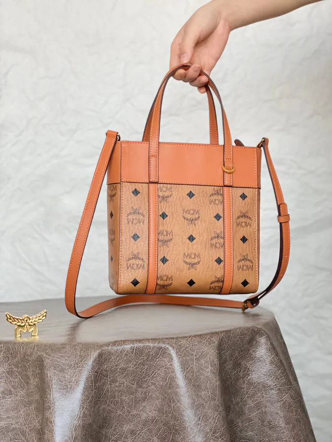 MCM Aren Visetos Mini Crossbody Bag