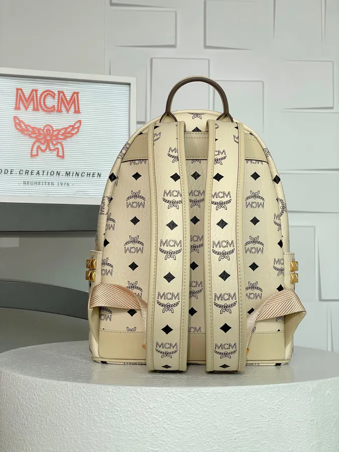 Mini MCM Starke Visitos Vintage Style Backpack