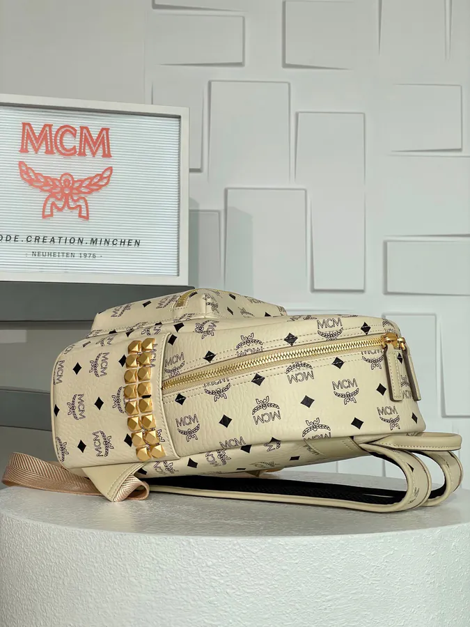 Mini MCM Starke Visitos Vintage Style Backpack