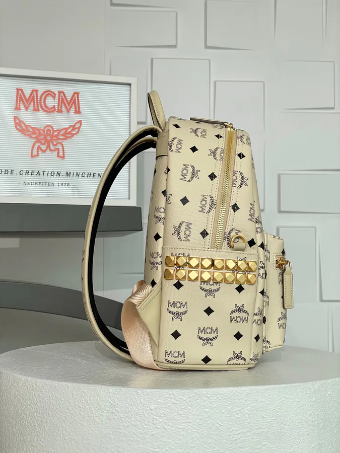 Mini MCM Starke Visitos Vintage Style Backpack