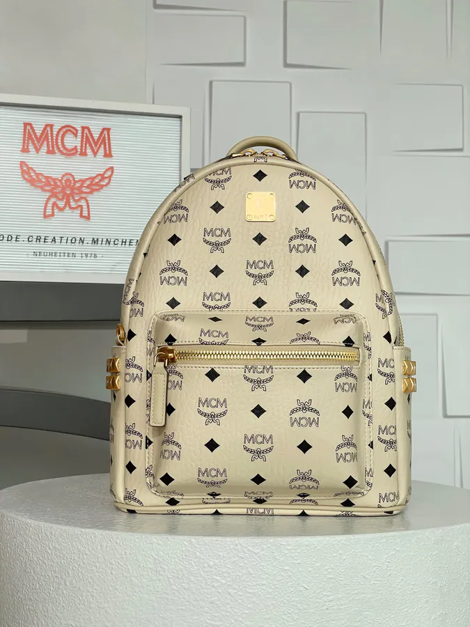 Mini MCM Starke Visitos Vintage Style Backpack