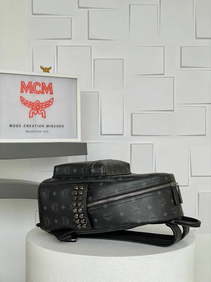 MCM Star Visetos New Double Shoulder Bag