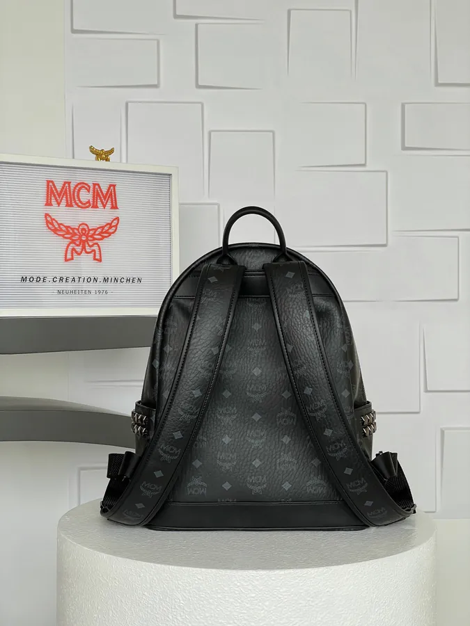 MCM Star Visetos New Double Shoulder Bag