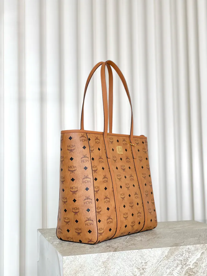 MCM Aren Toni Bucket Bag Medium Size
