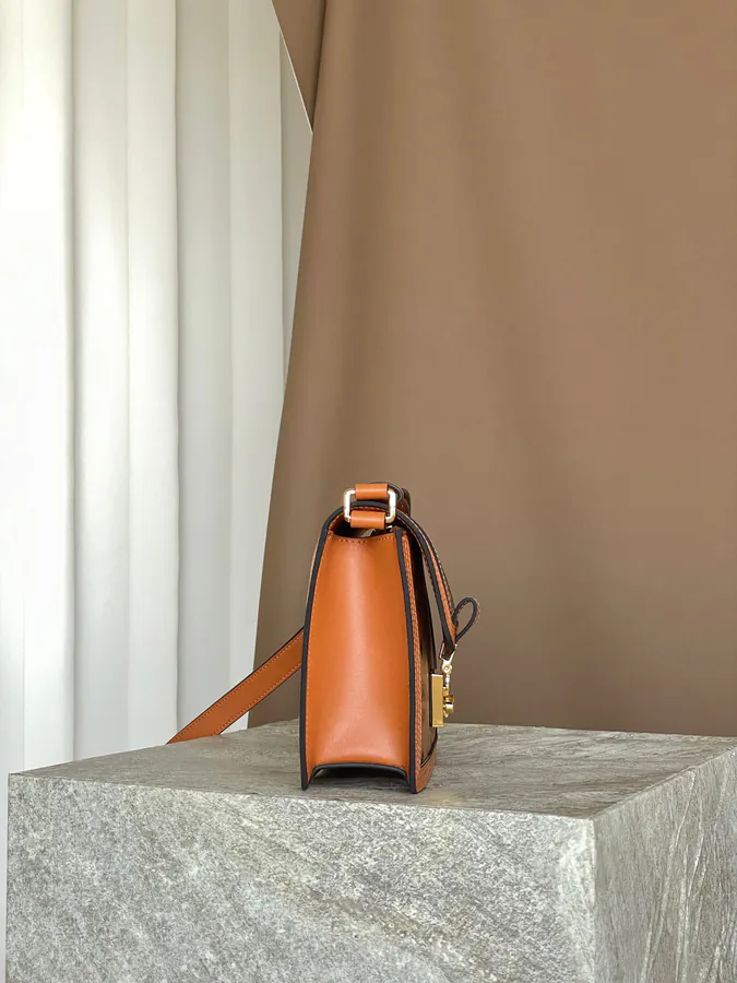 MCM Tracy Visetos Crossbody Satchel