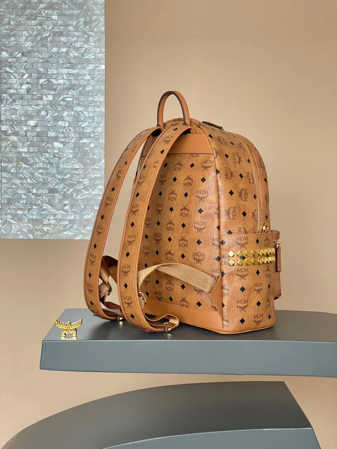 MCM Starke Visetos Medium Shoulder Bag