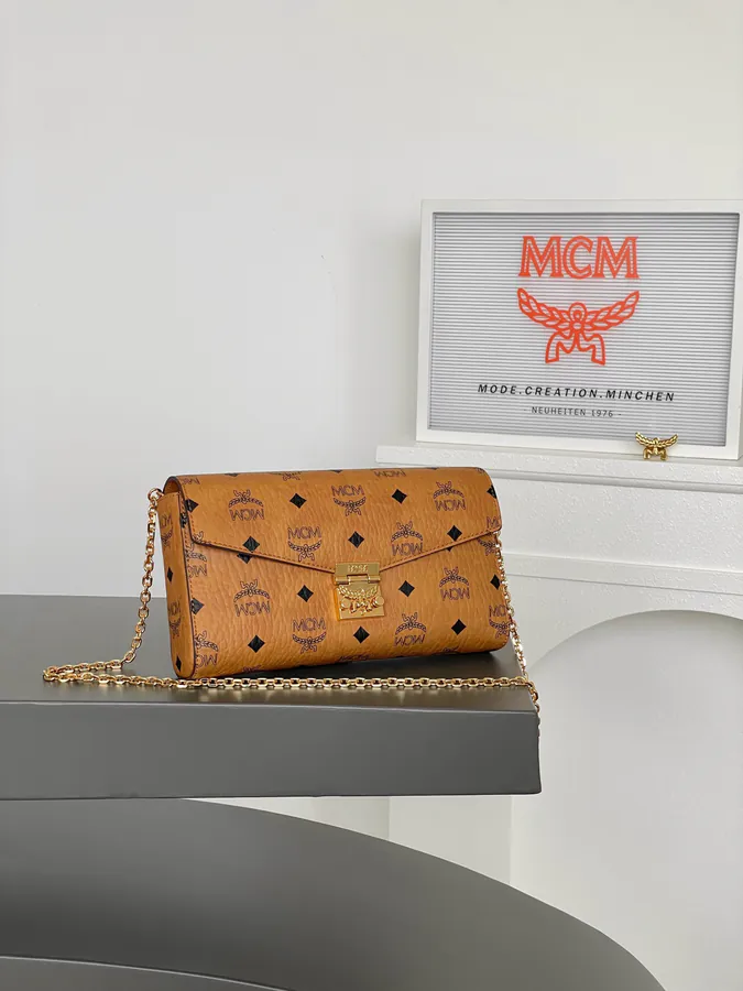 MCM Tracy Visitos New Edition Mini Crossbody Bag