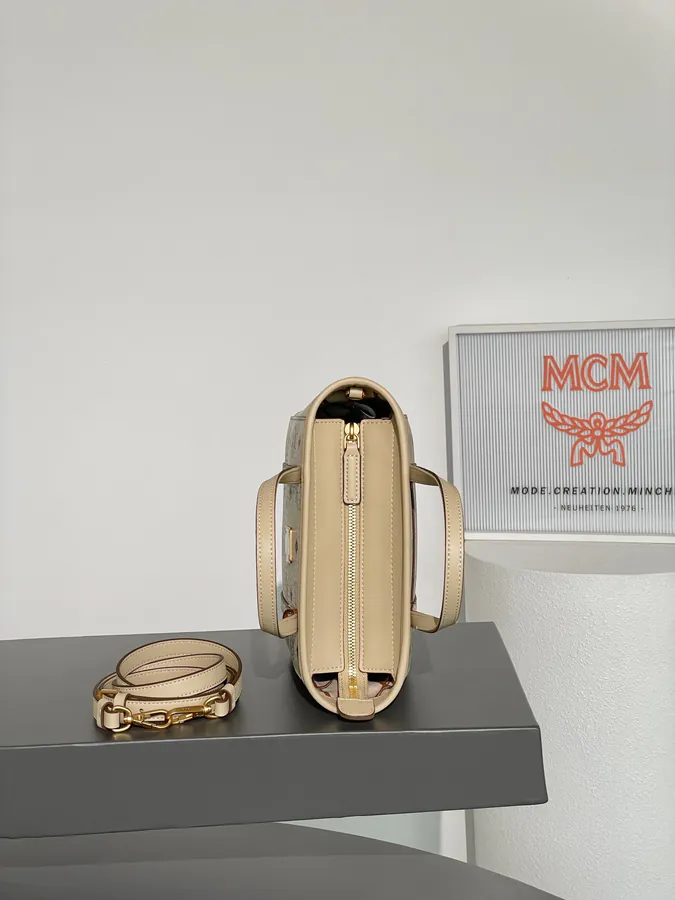 MCM Aren Mini Bucket Bag