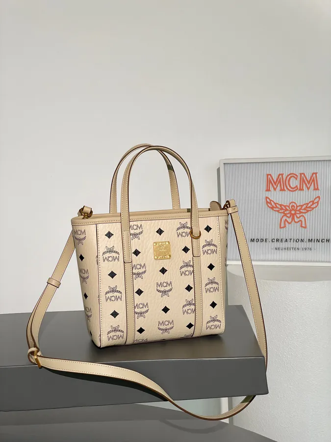MCM Aren Mini Bucket Bag