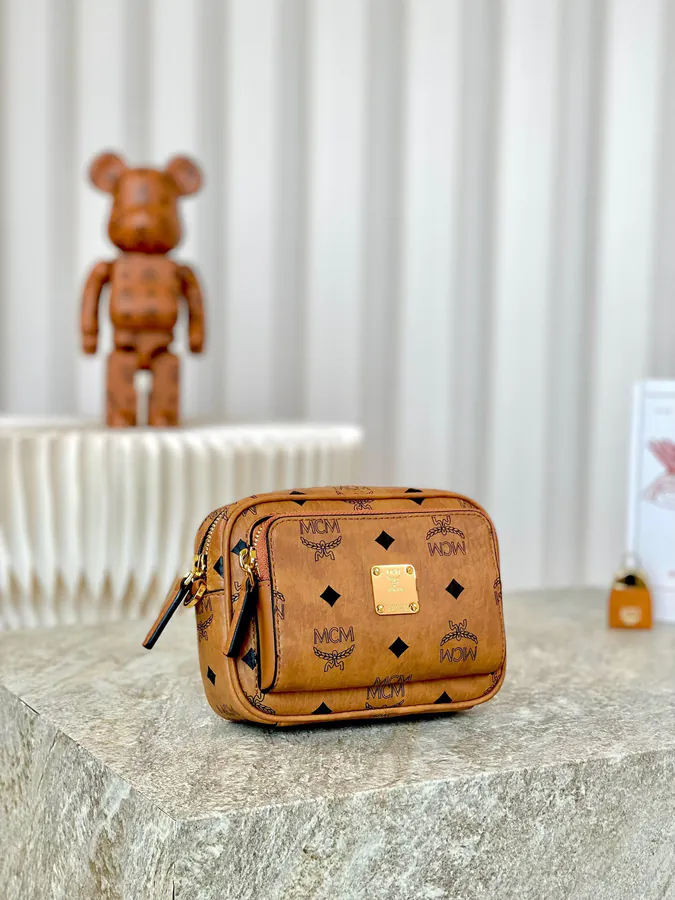 X Mini Shoulder Strap Camera Crossbody Bag by MCM