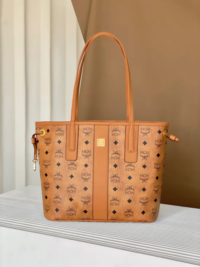 MCM Liz Visetos Small Double Use Bag