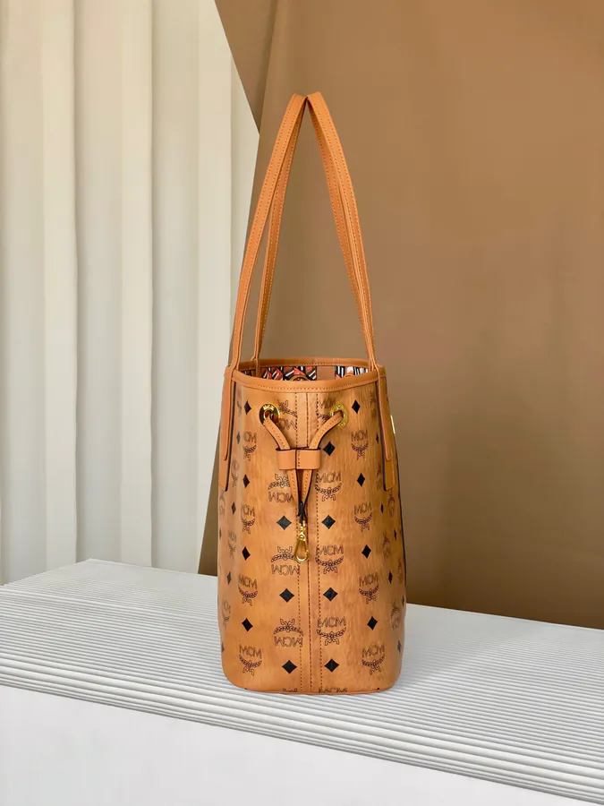 MCM Liz Visetos Small Double Use Bag