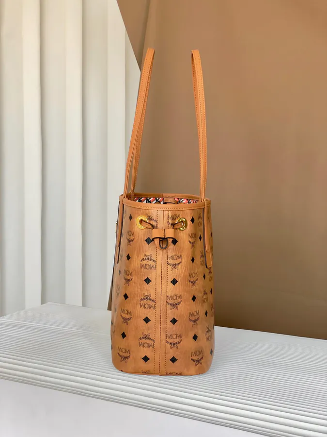 MCM Liz Visetos Small Double Use Bag
