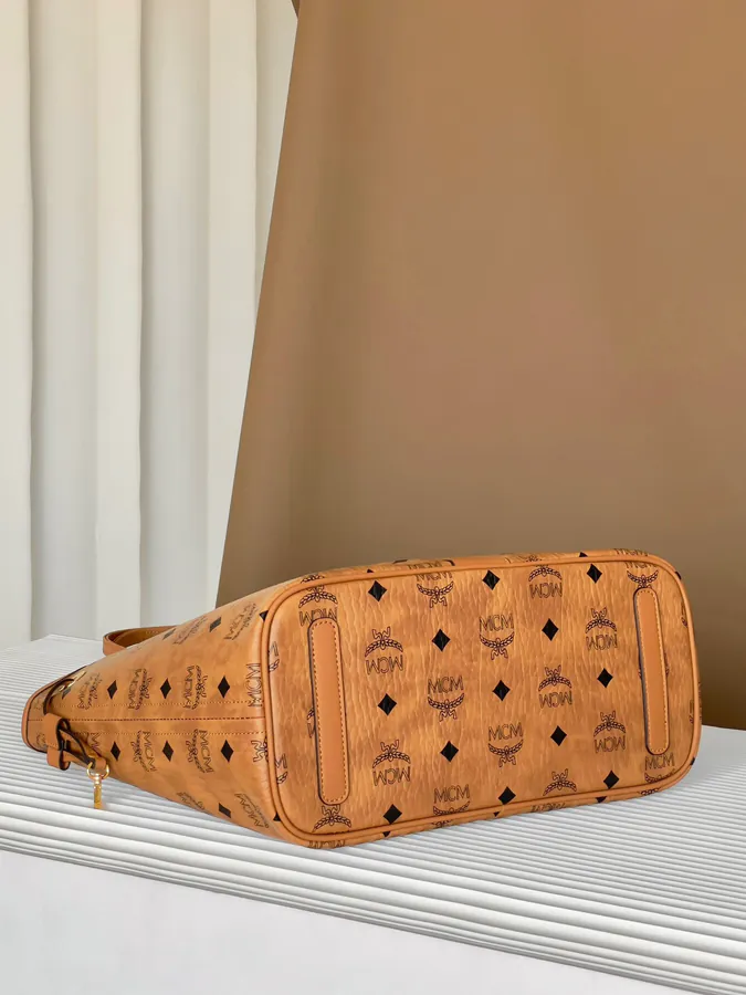 MCM Liz Visetos Small Double Use Bag