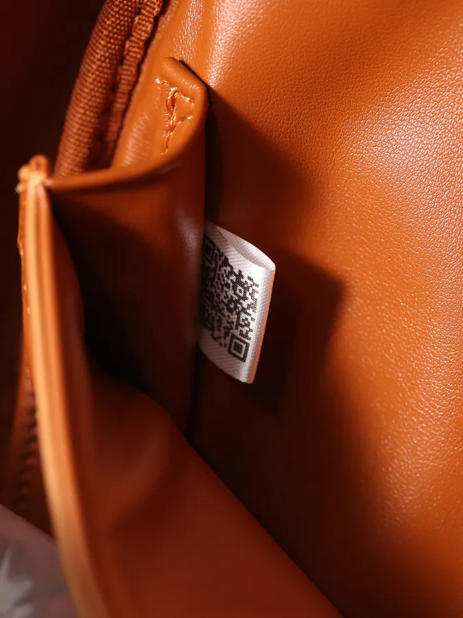 Stark Backpack Small and Medium Sizes Visetos Pattern and Nappa Leather