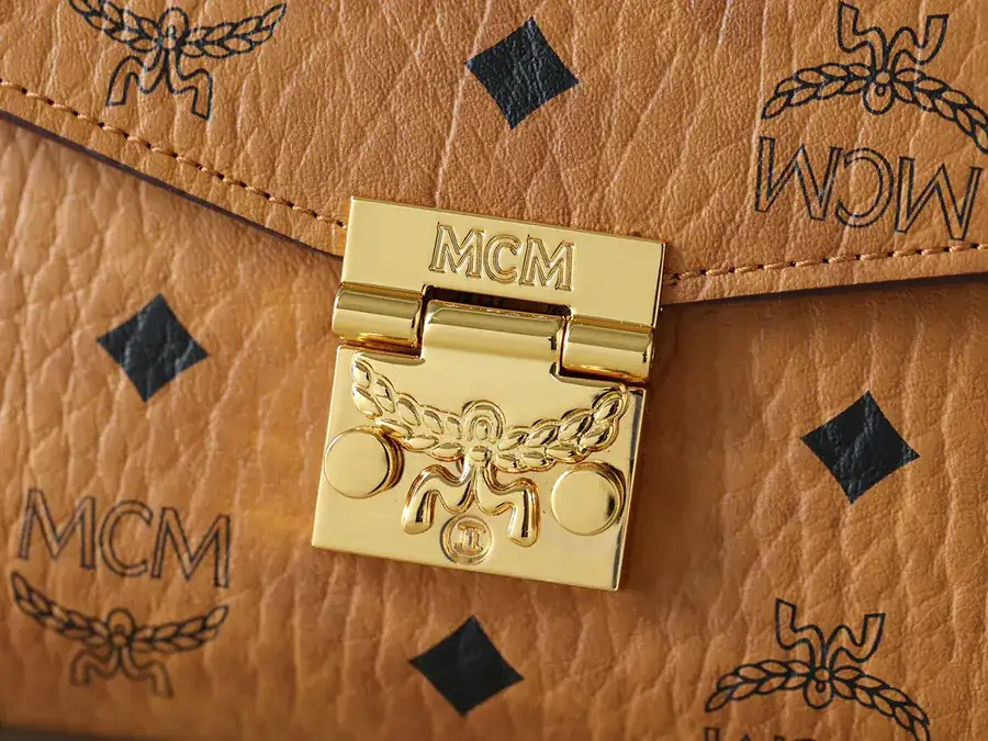 Mini P360 Bucket Bag with Chain Strap MCM Classic Design