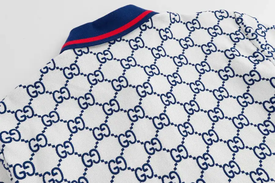 Summer New Double G Embroidered Polo