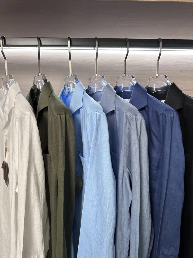 Lanvin 2025 New Collection Linen Long Sleeve Shirt