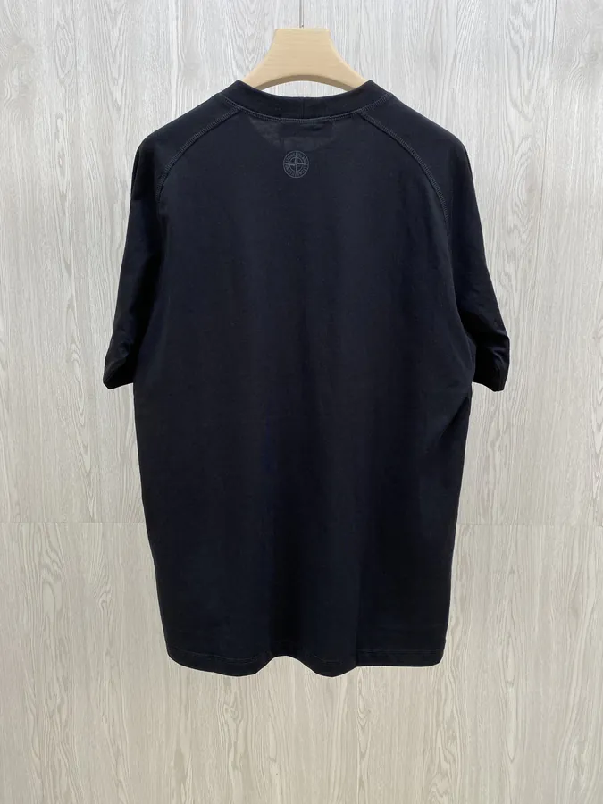 Stone Island 25SS Classic Bestseller Letter Print Short Sleeve