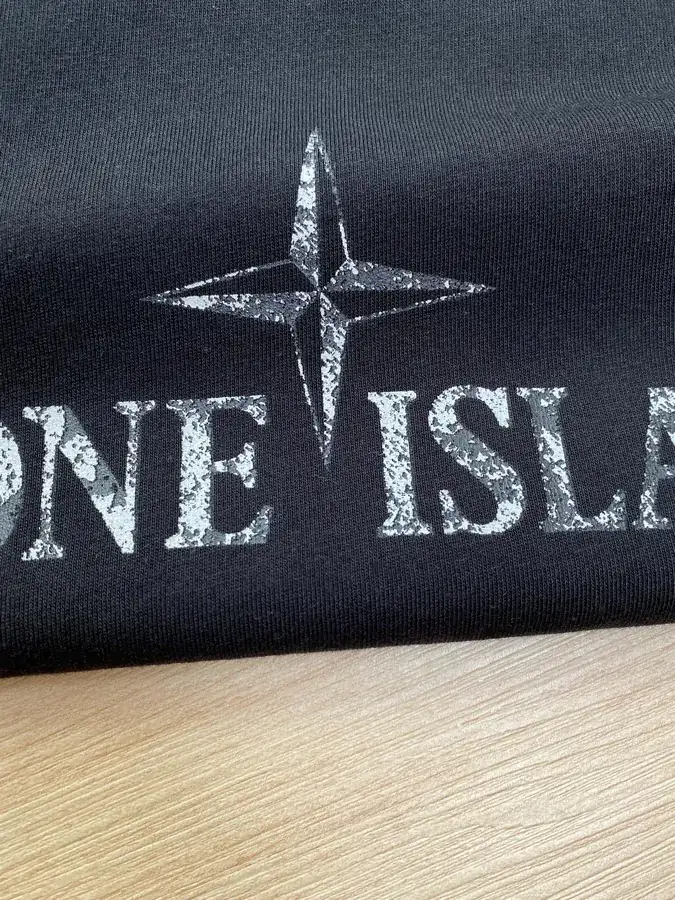 Stone Island 25SS Classic Bestseller Letter Print Short Sleeve
