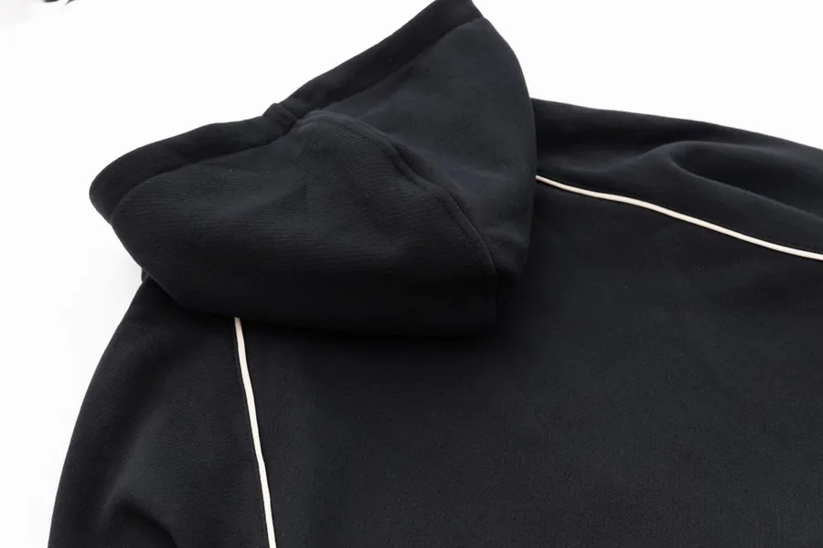 New Gucc* Black Hoodie Premium Material, Classic Logo, Unisex Design