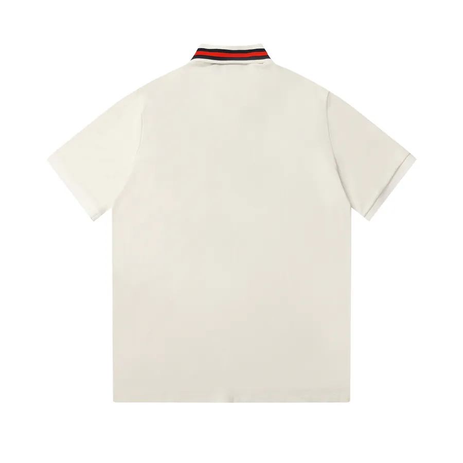 Gucc* 2024 New Polo Shirt Short Sleeve, Double G Embroidery