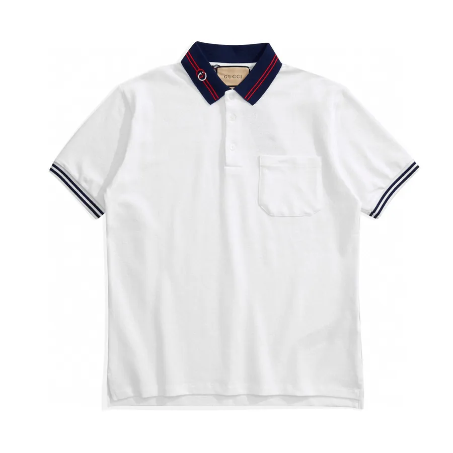 Gucc* 2022SS New Embroidery Short Sleeve T Shirt
