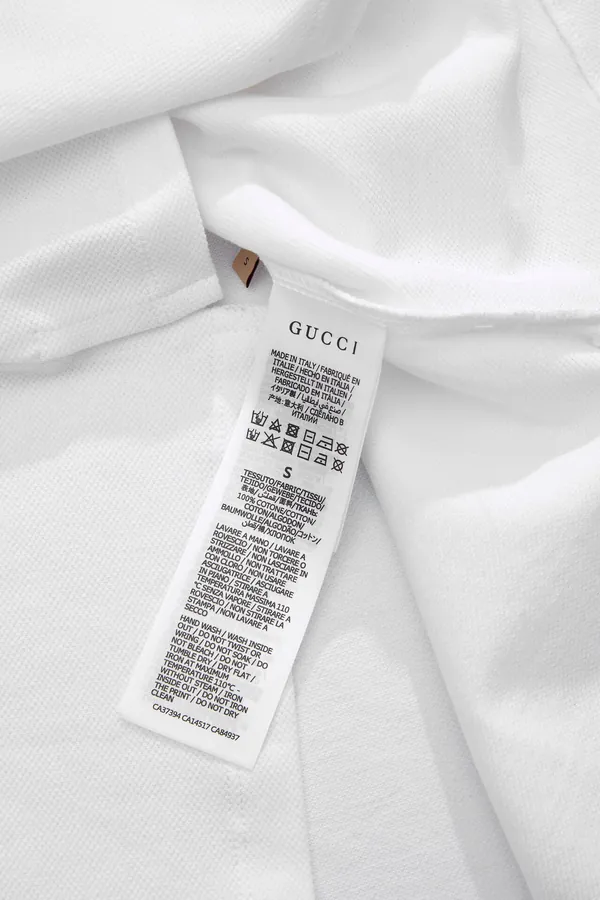 Gucc* 2022SS New Embroidery Short Sleeve T Shirt
