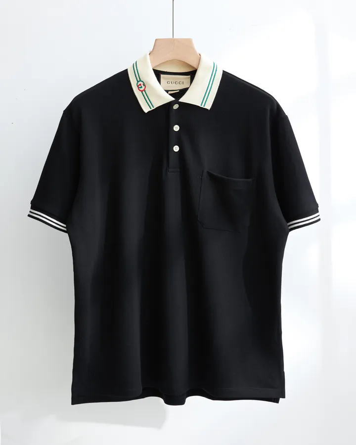 Gucc* 2021SS New Embroidered Short Sleeve T Shirt