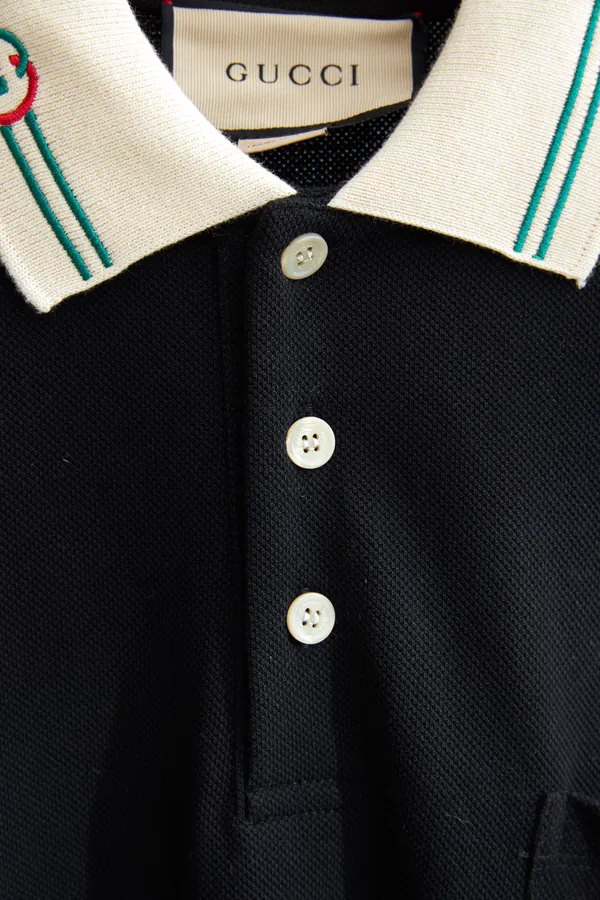 Gucc* 2021SS New Embroidered Short Sleeve T Shirt